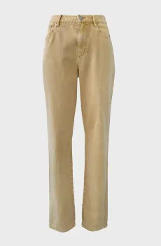 Женские бежевые джинсы Бежевый 8 DKNY D2A4KX32