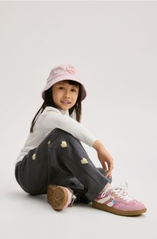 Reserved - Трикотажні штани з брелоком - темно-сірий - 780HE-90X