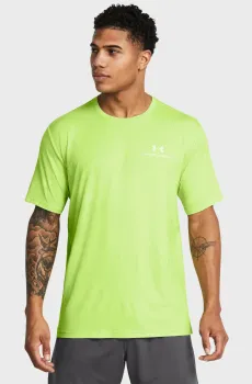 Мужская салатовая футболка Vanish Energy Салатовый M Under Armour 1383973-304