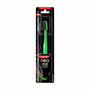 Зубная щетка Colgate NEO 2548 Кончиков щетинок для удаления пятен на эмали, средней жесткости, 1 шт Зубная щетка Colgate NEO 2548 Кончиков щетинок для удаления пятен на эмали, средней жесткости, 1 шт