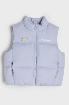 Стьобаний жилет Pusheen the Cat - Фіолетовий