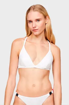 Женский белый лиф от купальника Белый M Tommy Hilfiger UW0UW05663