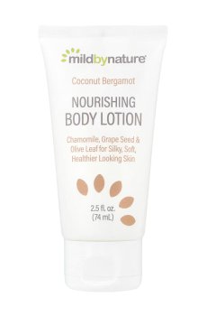 Питательный лосьон для тела mild by natural Coconut Bergamot Nourishing Body Lotion с кокосом и бергамотом, 74 мл