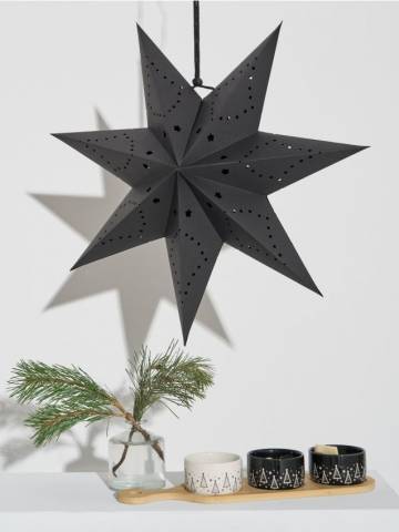 Різдвяна прикраса - чорний