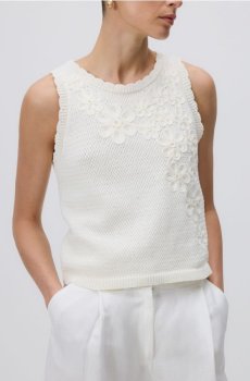 Reserved - В’язаний топ - нюдовий - 034GS-02X