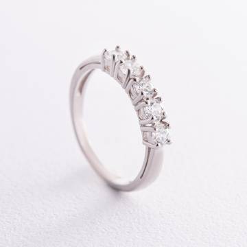 Серебряное кольцо с фианитами 1008 Серебряное кольцо с фианитами 1008
