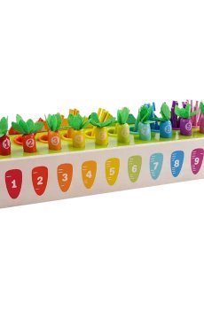 Детская развивающая игрушка Shantou Jinxing Radish Counting Pairing Box, от 3 лет (C9413)