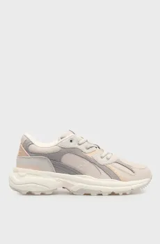 Женские серые кожаные кроссовки SPORTY Серый 36 Tommy Hilfiger FW0FW08841