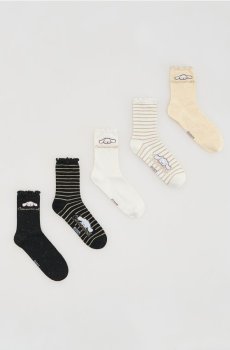 Reserved - Шкарпетки Cinnamoroll, 5 пар - різнобарвний - 624EB-MLC