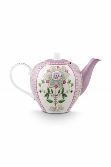 Кувшин Pip Studio Lily&Lotus Tiles Lilac 1,6 L Кувшин Pip Studio Lily&Lotus Tiles Lilac 1,6 L