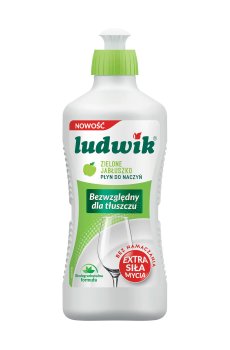 Средство для мытья посуды Ludwik Зеленое яблоко, 450 г