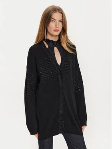 TWINSET Кардиган 242TP3273 Чорний Loose Fit TWINSET Кардиган 242TP3273 Чорний Loose Fit