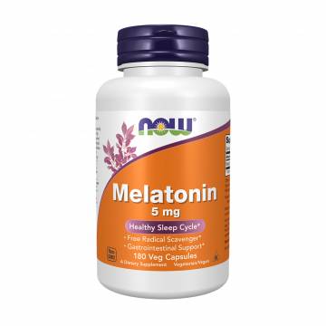 Мелатонин NOW foods Melatonin 5 мг, 180 капсул Мелатонин NOW foods Melatonin 5 мг, 180 капсул