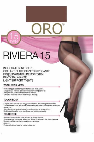Ультратонкие женские колготки, 15 den (ORO-RIVIERA15) Ультратонкие женские колготки, 15 den (ORO-RIVIERA15)