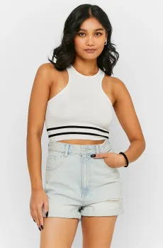 Женский белый топ Белый S Tally Weijl SPUVILULA1