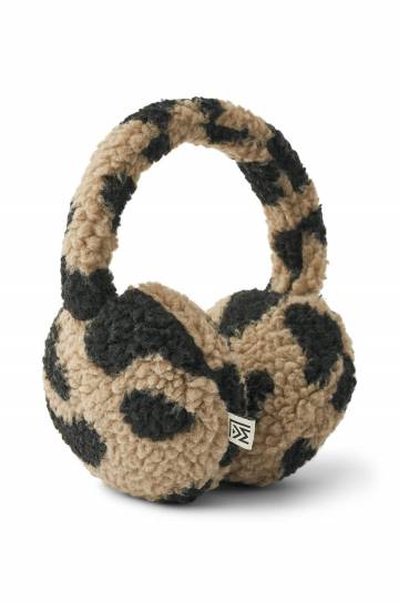 Детские наушники Liewood Albero Pile Earwarmers цвет чёрный  LW19211