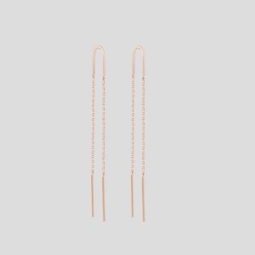 Золотые серьги Minimal 2003316101-ч Золотые серьги Minimal 2003316101-ч