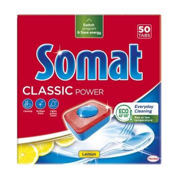 Таблетки для посудомоечной машины Somat Classic, 50 шт Таблетки для посудомоечной машины Somat Classic, 50 шт