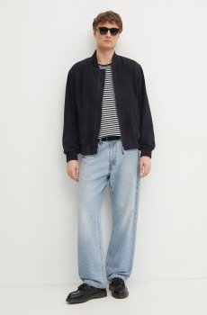 Свитер с примесью льна Pepe Jeans LAYNE STRIPES