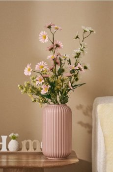 Декоративна рослина у формі гілки - пастельний рожевий