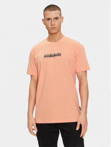 Napapijri Футболка NP0A4H8S Рожевий Regular Fit Napapijri Футболка NP0A4H8S Рожевий Regular Fit