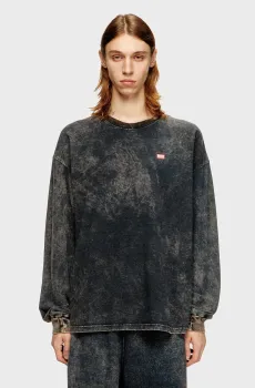 Мужской темно-синий лонгслив T-BOXT-LS-T3 Синий M Diesel A18644 0AGBY