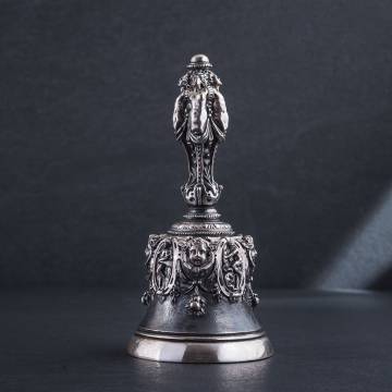 Серебряная фигура ручной работы "Колокольчик" сер00021 Серебряная фигура ручной работы "Колокольчик" сер00021