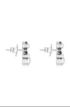 Серебряные серьги Tous Bold Bear Lab