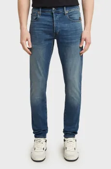Мужские синие джинсы 3301 Slim Синий 38-34 G-Star RAW 51001,8968