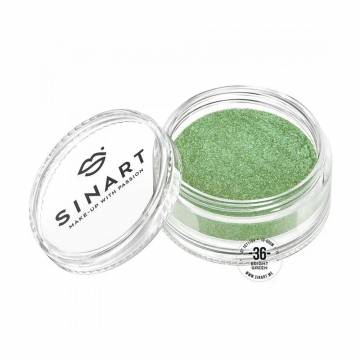 Пигмент для век Sinart Make-Up With Passion, 36 Bright Green, 1 г Пигмент для век Sinart Make-Up With Passion, 36 Bright Green, 1 г