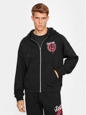 Just Cavalli Світшот 75OAIG02 Чорний Relaxed Fit Just Cavalli Світшот 75OAIG02 Чорний Relaxed Fit