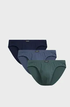 Мужские трусы (3 шт) Разноцветный M Atlantic 3MP-132