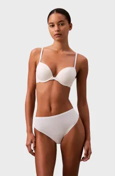 Женские белые трусики HIGH LEG BRIEF Белый L Calvin Klein LV00QF7821