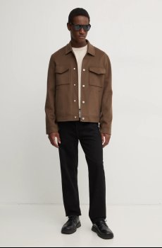 Шерстяная куртка-рубашка Nanushka RHYS