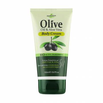 Крем для тела Madis HerbOlive Body Cream с оливковым маслом и алоэ вера, 150 мл Крем для тела Madis HerbOlive Body Cream с оливковым маслом и алоэ вера, 150 мл