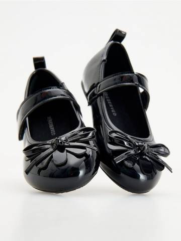 Reserved - GIRLS` BALLERINAS - чорний - 347DJ-99X Reserved - GIRLS` BALLERINAS - чорний - 347DJ-99X