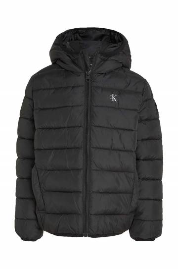 Детская куртка Calvin Klein Jeans цвет чёрный IB0IB02174 Детская куртка Calvin Klein Jeans цвет чёрный IB0IB02174