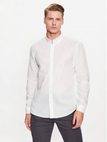 Lindbergh Сорочка 30-203344 Білий Slim Fit Lindbergh Сорочка 30-203344 Білий Slim Fit
