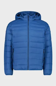 Мужская синяя куртка SNAPS HOOD 3M THINSULAT Синий 50 CMP 34K2787-N825