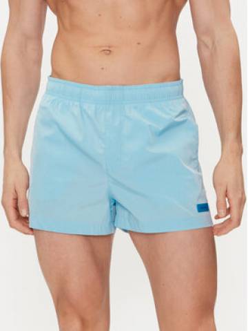 Calvin Klein Swimwear Шорти для плавання KM0KM00941 Блакитний Regular Fit Calvin Klein Swimwear Шорти для плавання KM0KM00941 Блакитний Regular Fit