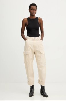 Хлопковые брюки G-Star Cargo 3D boyfriend