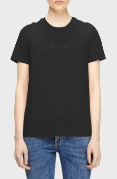 Женская черная футболка T-REG-PL Черный XS Diesel A18745 RHERA