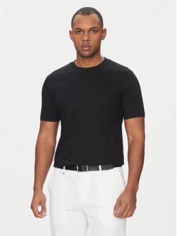 BOSS Футболка H-Tessler 17 50523931 Чорний Slim Fit BOSS Футболка H-Tessler 17 50523931 Чорний Slim Fit