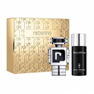 Парфюмированный набор мужской Rabanne Phantom Set (туалетная вода, 100 мл + дезодорант-спрей, 150 мл) Парфюмированный набор мужской Rabanne Phantom Set (туалетная вода, 100 мл + дезодорант-спрей, 150 мл)