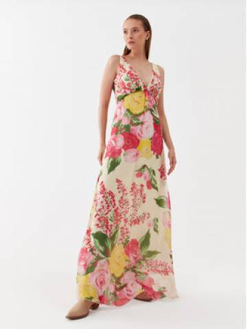 Blugirl Blumarine Повсякденна сукня RA3148-T3079 Бежевий Regular Fit Blugirl Blumarine Повсякденна сукня RA3148-T3079 Бежевий Regular Fit