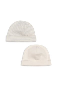 Хлопковая шапочка для младенцев Fanga Fontana FIO STRIPE 2 PACK BEANIE OCS 2 шт