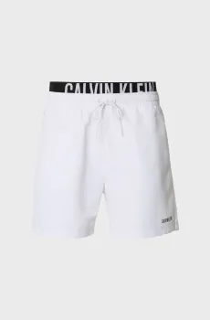 Мужские белые плавательные шорты 5 BOXER INTENSE POWER Белый L Calvin Klein LV00N61015