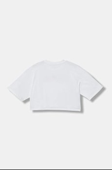 Детская хлопковая футболка Guess