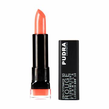 Помада для губ Pudra Cosmetics Rouge Lightweight Formula Lipstick SPF10 с провитамином B5, 06 Tea Rose, 4.5 мл Помада для губ Pudra Cosmetics Rouge Lightweight Formula Lipstick SPF10 с провитамином B5, 06 Tea Rose, 4.5 мл