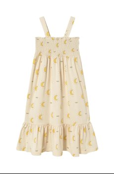 Хлопковое детское платье Tinycottons MIDNIGHT SUN DRESS